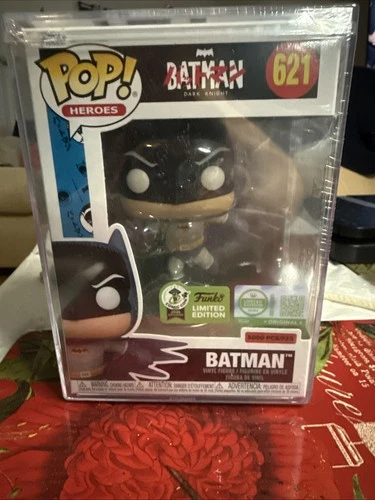 Funko Pop DC: BATMAN (Bat-Manga) #621 ECCC 2026 Official Con Sticker LE 5000
