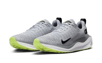 Nike Reactx Infinity Run 4 Men's Multi Sz Wolf Grey/Black-Pure Platin DR2665-002