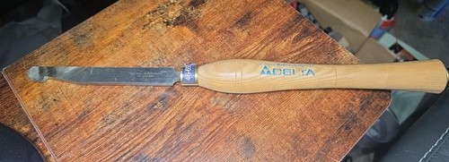 Delta/Robert Sorby Lathe Chisel 3/4" Round Side Cutting Scraper