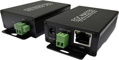 IP Extender Over Coax Kit, UTP to 10/100Base-TX LAN Port Ethernet Extender Set