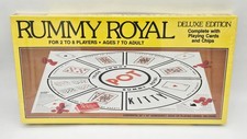 Rummy Royal Deluxe Edition Board Game - Whitman 1981 SEALED BOX New Old Stock