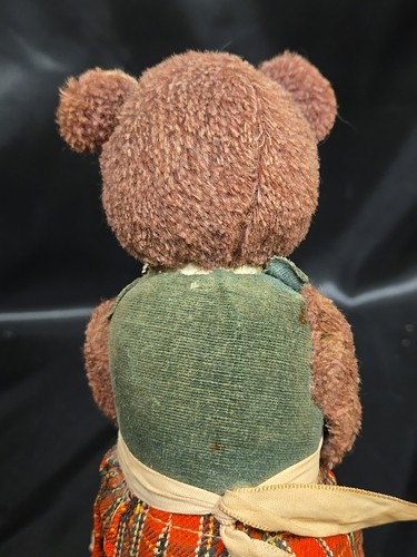 Vintage MCM BUSY HOUSEKEEPER BEAR TIN TOY CRAGSTAN JAPAN 1960s As Is Untested - Picture 9 of 24
