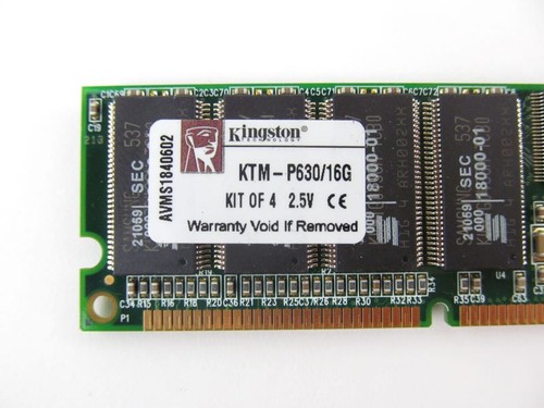 Kingston KTM-P630/16G 16Gb Kit (4x4Gb) Kingstons Server Memory yz - Picture 2 of 3