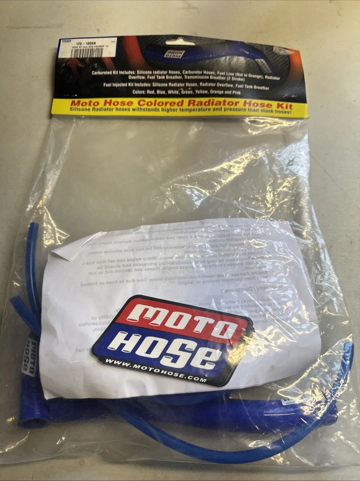 Nuevo Kit Manguera Radiador Silicona Azul Moto Honda CRF250R 2014-2015 24-123B Foto 2 de 4