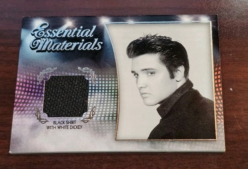 2012 Elvis Presley Press Pass Essential Elvis Materials Relic Black Shirt