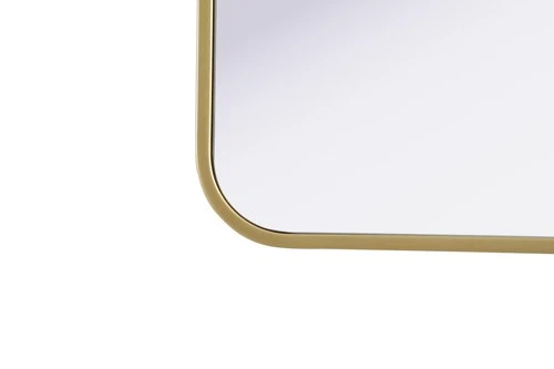 Elegant Lighting MR8A2440 Remy 24"W x 40"H Rectangular Flat - Silver - Picture 10 of 12