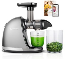 Amzchef Juicer Machines Cold Press Slow Masticating Whole Fruits ZM1501 Chew