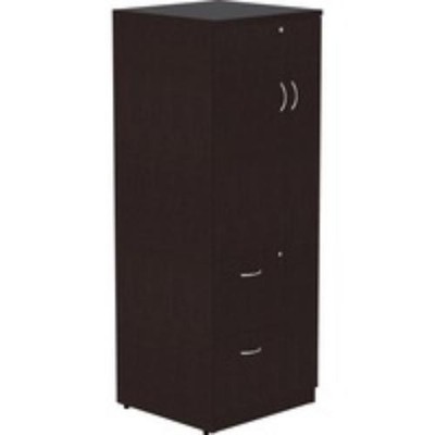 Lorell Essentials Laminate Tall Storage Cabinet - 2-Drawer (llr-18229)