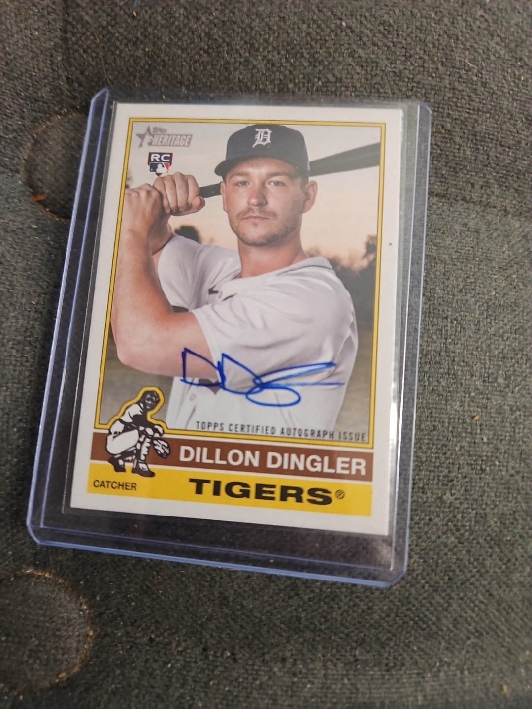 2025 TOPPS HERITAGE HIGH NUMBER ROA-DD DILLON DINGLER RC REAL ONE AUTO Autograph