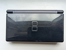Nintendo DS Lite Handheld Gloss Black w/ slot cover - NICE SCREENS- FULLY TESTED
