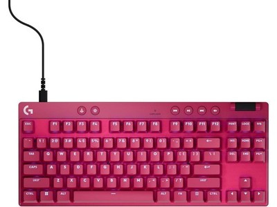 Logitech G PRO X TKL Rapid Wired Gaming Keyboard - Magnetic Analog