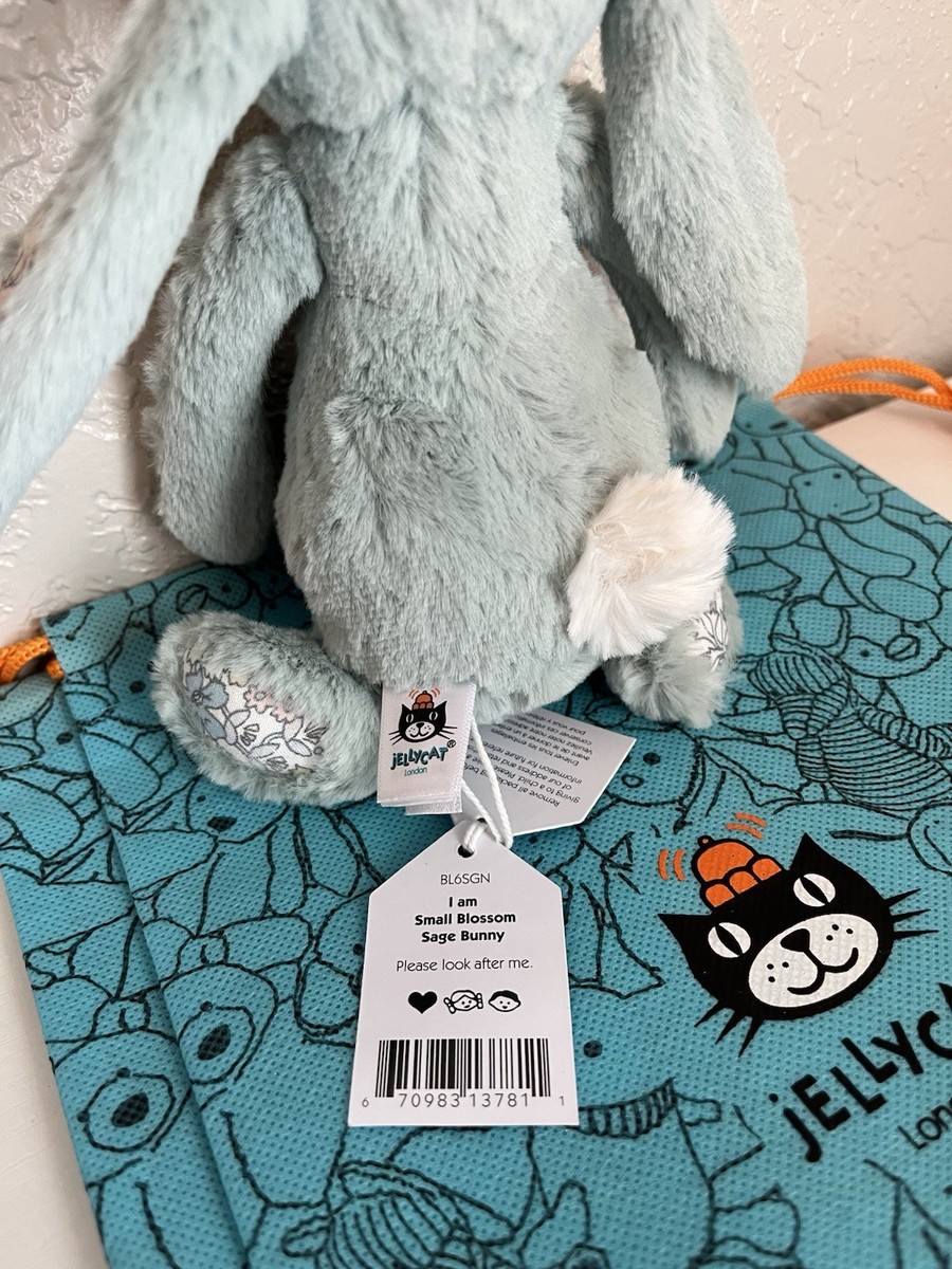 Jellycat BLOSSOM SAGE BUNNY - Small 8