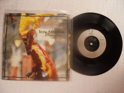 IZZY STRADLIN PRESSURE DROP GEFFEN RECORDS UK 7'' SINGLE in PICTURE SLEEVE