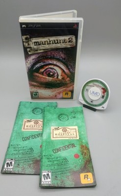 Manhunt 2 Sony PSP (PlayStation Portable) True CIB Tested Very Good 