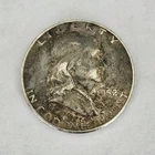 1952 Franklin Half Dollar 90% Silver 50C Liberty Bell US Coin Circulated