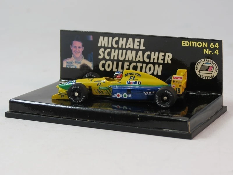 Minichamps Benetton B191 #19 Michael Schumacher 1991 1/64 MSC641107 MSC#4 - Immagine 2 di 4