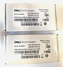 Lot of 2 DELL Q28-100G-SR4-G2 P/N: 014NV5 , Q...