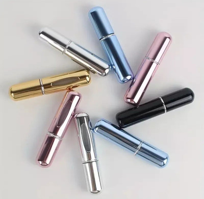5pcs Mini Perfume Atomizer: Portable, Refillable, and Travel-Friendly Fragrance