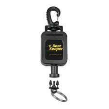 GEAR KEEPER RT4-0044 Retractor, 32inL, Black, 9/16lb, Plastic/SS