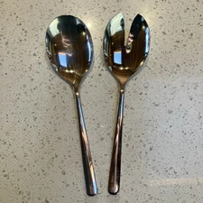 WMF Cromargan Manaos Bistro Stainless Salad serving spoon & Fork