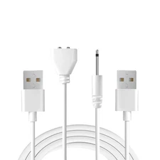 OVECIOPO 2 PCS Vibrator Charger Replacement DC Charging Cable Set – Compatibl...