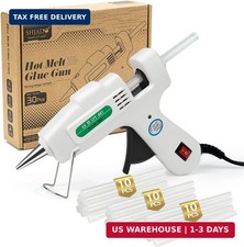 Mini Hot Glue Gun Kit with 30 Glue Sticks - Fast Preheating Hot Melt Gun, High T