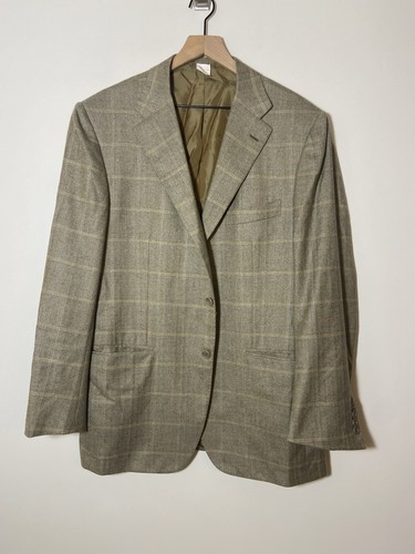 KITON Mitchells 100% Cashmere Men's Napoli Blazer 44 US UK 54 Sport Coat