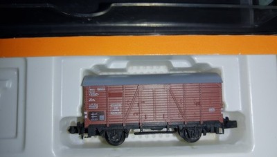 Arnold  4410 ged. Güterwagen  m. Tonnendach Typ Gr 20  der DB in OVP; Spur N