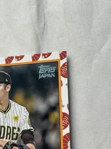 Yuki Matsui RC 2024 Topps Japan Edition MLB 89J-19 Koi Parallel Baseball Card - Picture 2 of 3
