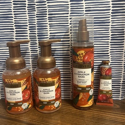 Beloved Apple & Cinnamon Bark Hand Wash, Body Mist, & Lotion Limited Edition