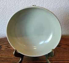 Lindt Stymeist  Craftworks Sand Light Green Coupe Soup / Cereal Bowl  Vtg Japan