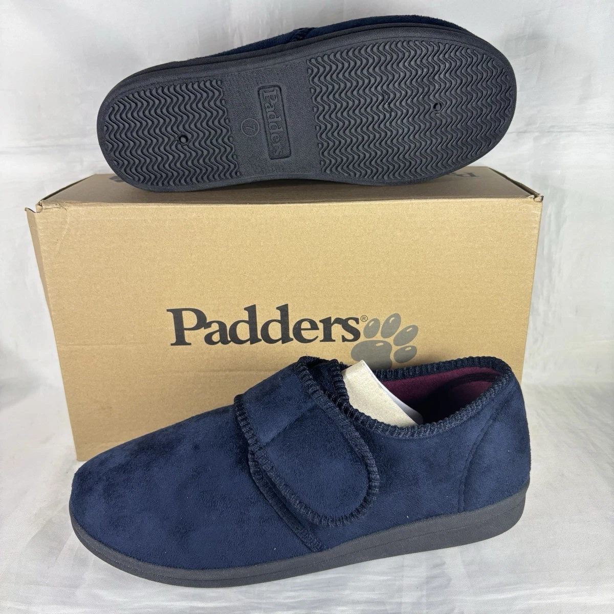Scarpe Padders Charles Uomo: Comode E Non Stringate Con Soletta Memory Foam
