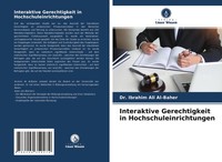 Ibrahim Ali Al-Baher | Interaktive Gerechtigkeit In Hochschuleinrichtungen