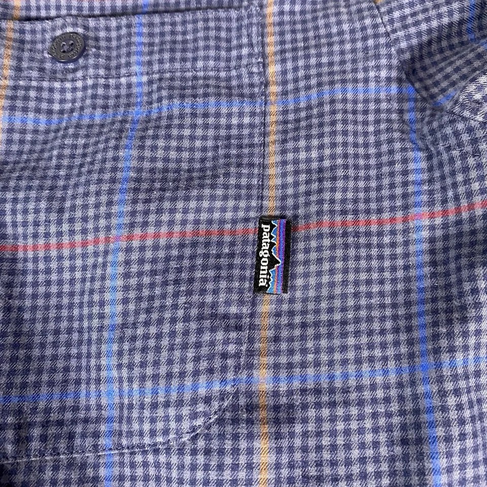 Camisa Pendleton M/L Cuadros Lavanda Púrpura Abotonada 100% Algodón Manga Larga Foto 3 de 4
