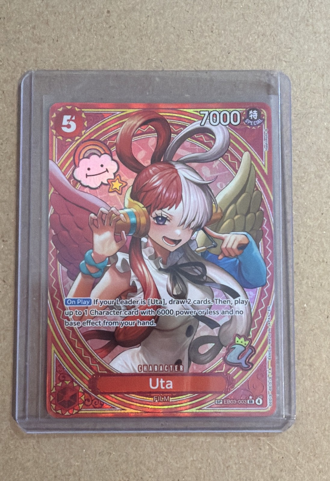 Uta (003) (SP) EB03-003 Extra Booster: One Piece Heroines Edition Foil