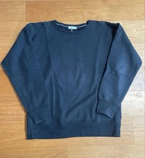 nanamica Crew Neck Sweatshirt Black Size M