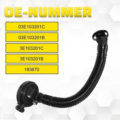 Kurbelgehäuseentlüftung für VW Polo 9N 6R Seat Ibiza 6L 6J 03E103201C Bj. 99-22
