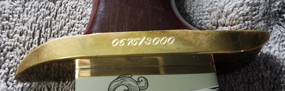 Cuchillo Bowie Buck Harley-Davidson 85 aniversario con certificado de autenticidad #675 Foto 4 de 4