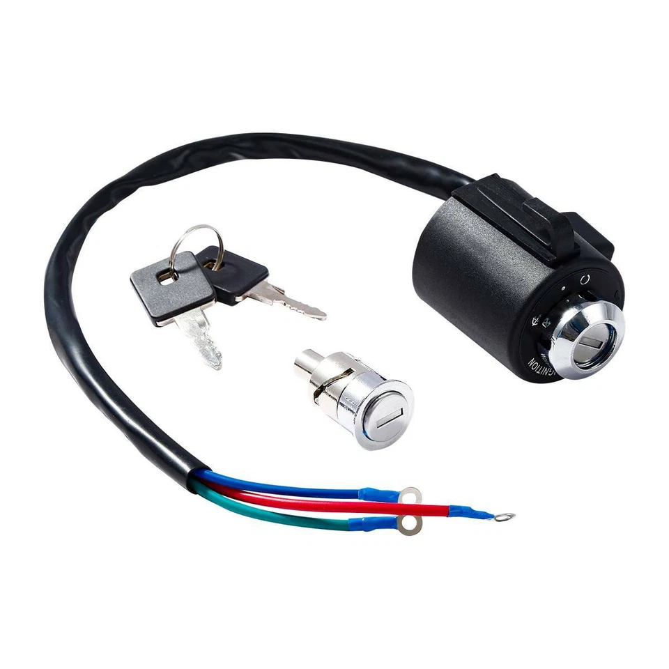 Chave de bloqueio interruptor de ignição compatível com Harley Davidson Sportster 883 1995-2003 2002 - Imagem 3 de 4