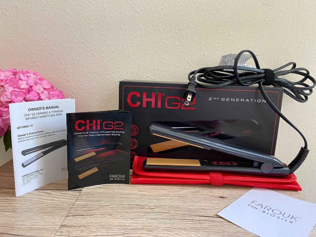 Nib-CHI G2 2nd GENERATION CHI G2 - 2ND GENERATION CERAMIC & TITANIUM FLAT IRON 425°F  main image 2