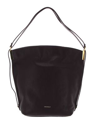 COCCINELLE Estelle Handbag Schultertasche Tasche Darkbrown dunkelbraun Neu