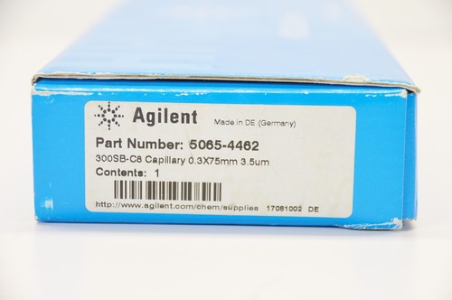NEW SEALED Agilent HPLC Column 300SB-C8 Capillary 0.3X75mm 3.5um 5065-4462 - Picture 2 of 3