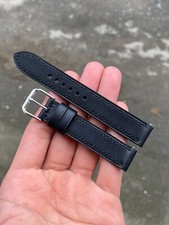 Genuine Finest Cowhide Skin Leather Watch Strap Band 18 19 20 21 22 23 24 26mm