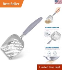 Extra Large Cat Litter Scooper - Ergonomic, Lightweight, and No-Scatter Design