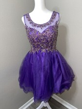 Formal GLS Apparel USA Inc. Juniors Prom/Party Dress- S Purple/Plum Rtl $207