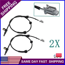 2Pcs Front ABS Wheel Speed Sensor For Nissan Rogue 2.5L 2008-2012 2013 ALS1658
