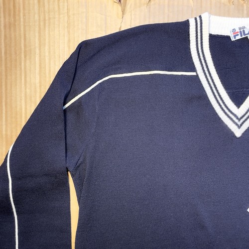 Vintage 70er/80er Jahre Fila Björn Borg Pullover Gr.44 23,75” x 34,5 - Bild 8 von 24