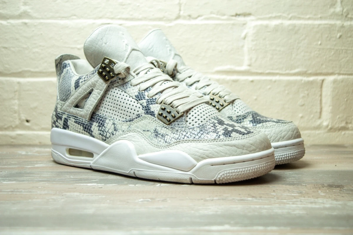 Air jordan 4 premium hotsell snakeskin