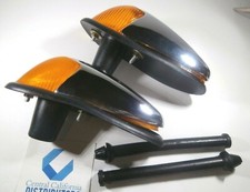 Turn Signal Assembly Set W Amber Lens Volkswagen T1 Bug Beetle 1958-1963