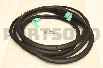 セット 6787160140 Genuine Toyota WEATHERSTRIP RR 67871-60140 | eBay
